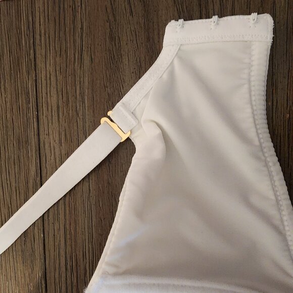 Natori Heavenly Convertible Comfort Lace Contour Underwire Bra White 32G - Picture 7 of 10